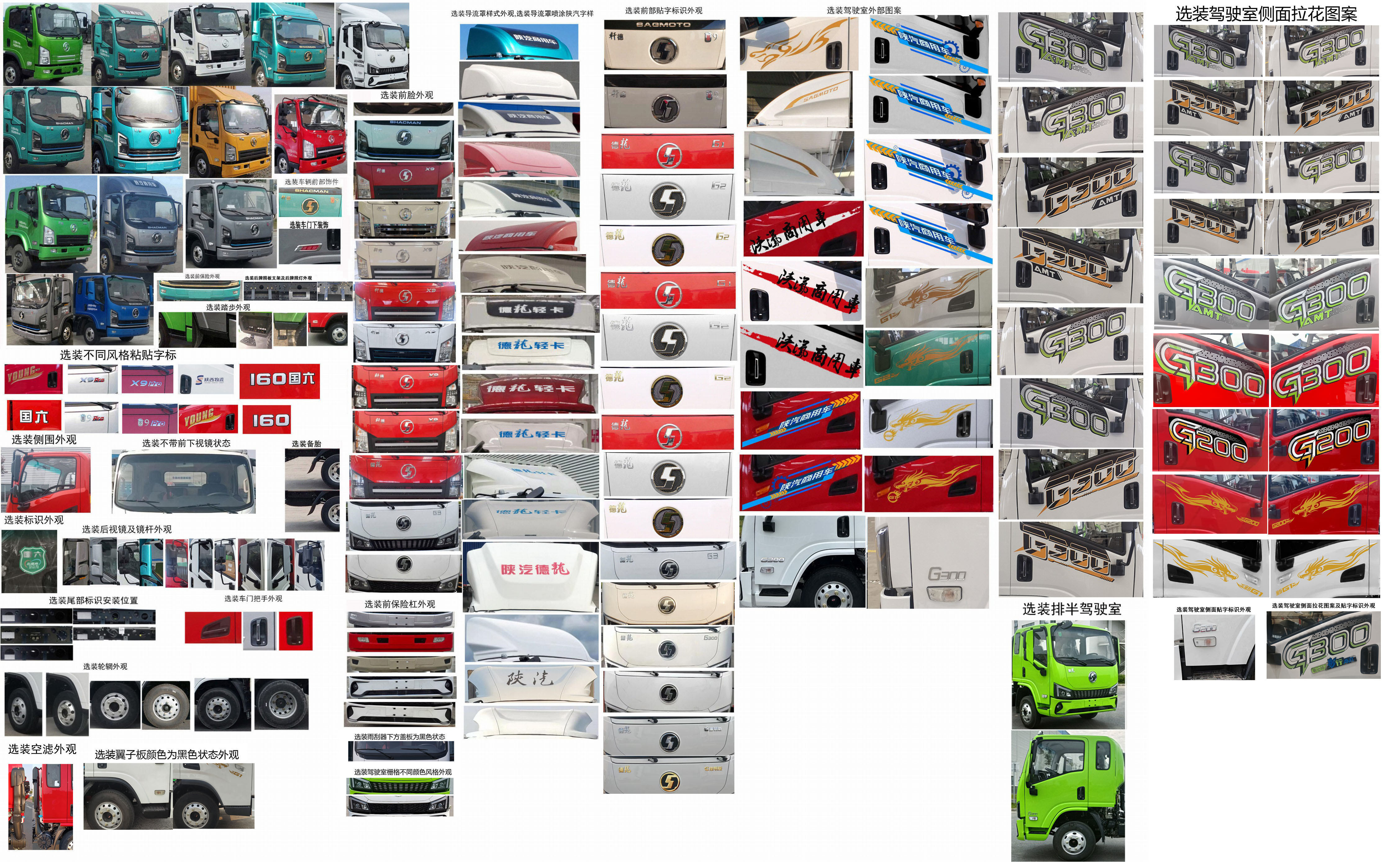 陜汽牌SX5040CCYNP6331倉(cāng)柵式運(yùn)輸車(chē)公告圖片