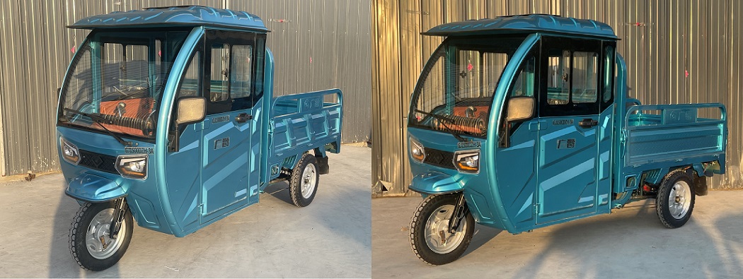 广爵牌GJ1500DZH-3A电动正三轮摩托车公告图片