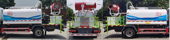 東風(fēng)股份多利卡D6 XZL5040TSD6防役消毒灑水車公告圖片