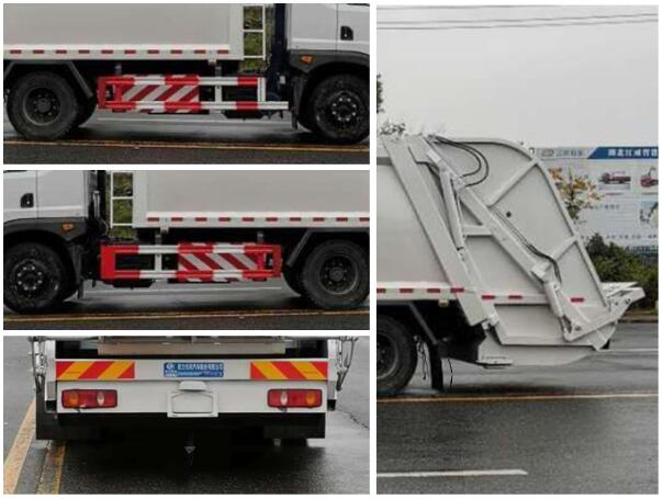 程力威牌CLW5120ZYS6WS壓縮式垃圾車公告圖片