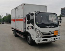 易燃气体厢式运输车