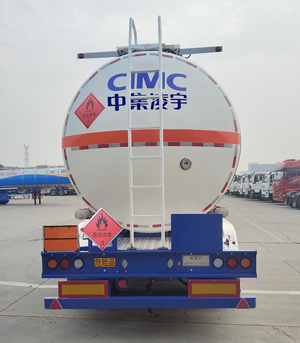 凌宇牌CLY9405GRYC2易燃液体罐式运输半挂车公告图片