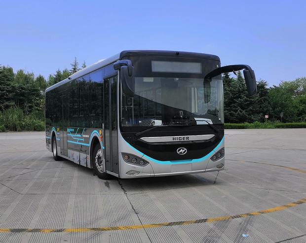 海格牌10.5米21-40座纯电动城市客车(KLQ6106GAEVN5B)