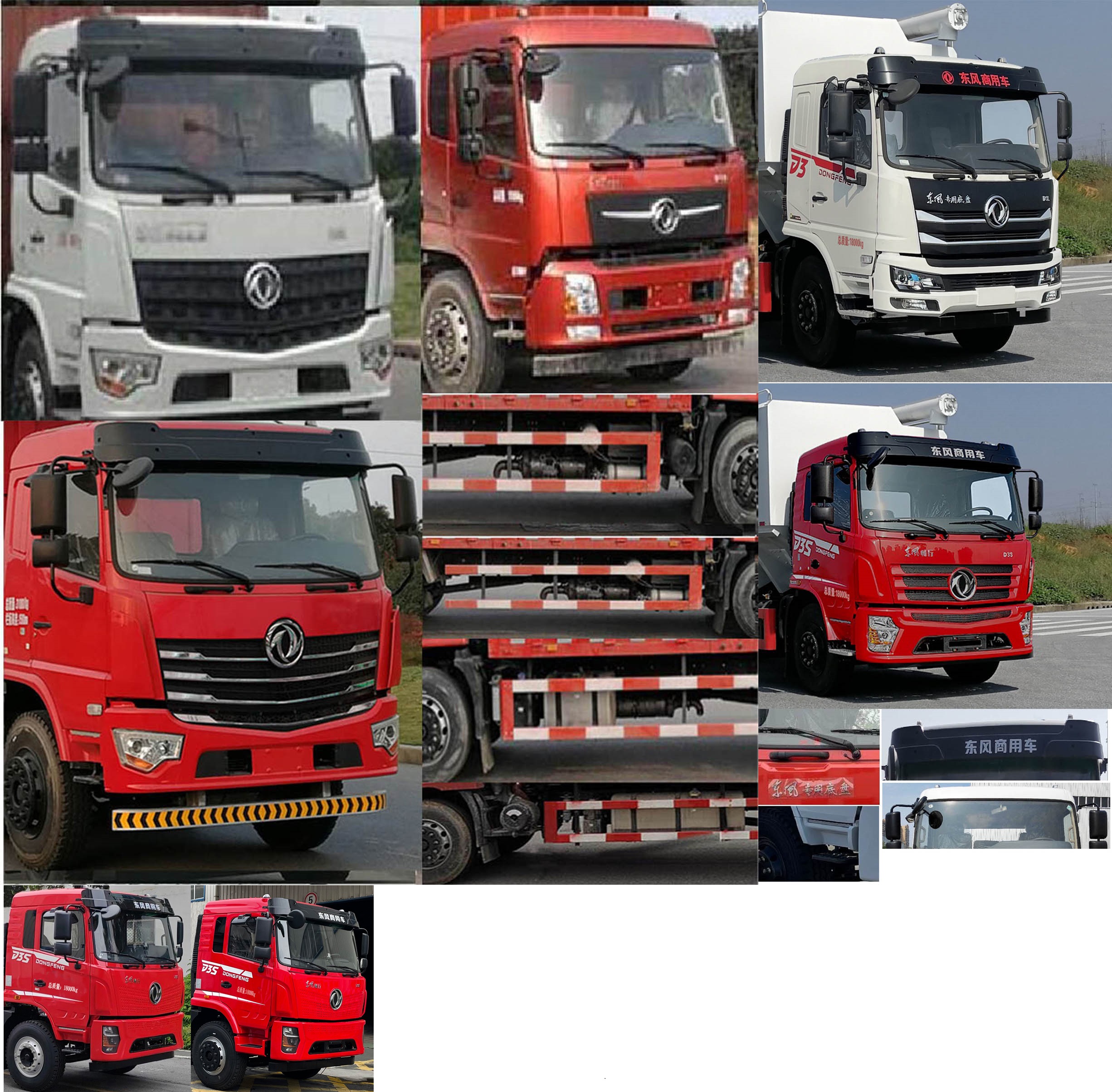 东风牌DFV5183ZSLGP6D散装饲料运输车公告图片