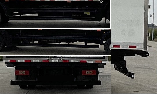 福田牌BJ5128XLCGJFA-AB1冷藏車公告圖片