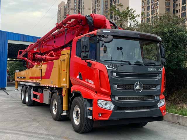 三一牌SYM5460THBF混凝土泵车
