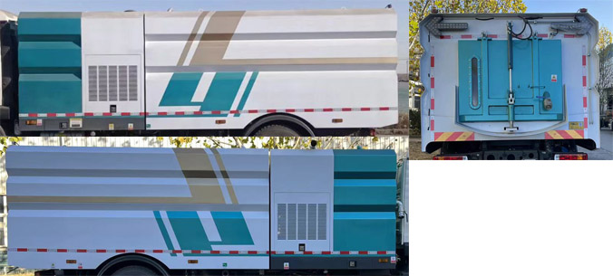 綠葉牌JYJ5187TXSF洗掃車公告圖片