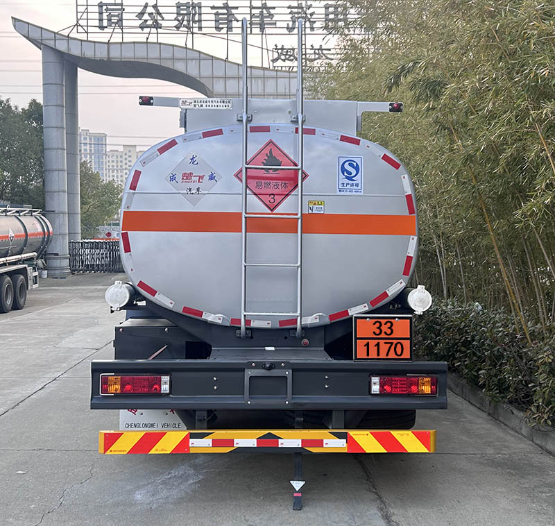 楚飞牌CLQ5260GRY6SX易燃液体罐式运输车公告图片