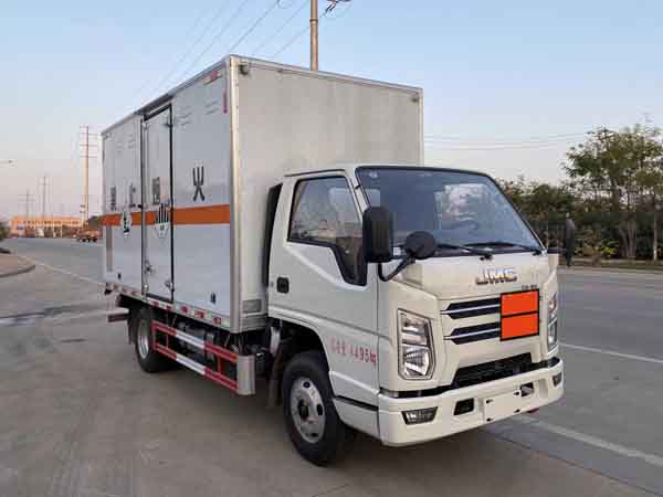 楚胜牌CSC5040XZWJ6杂项危险物品厢式运输车