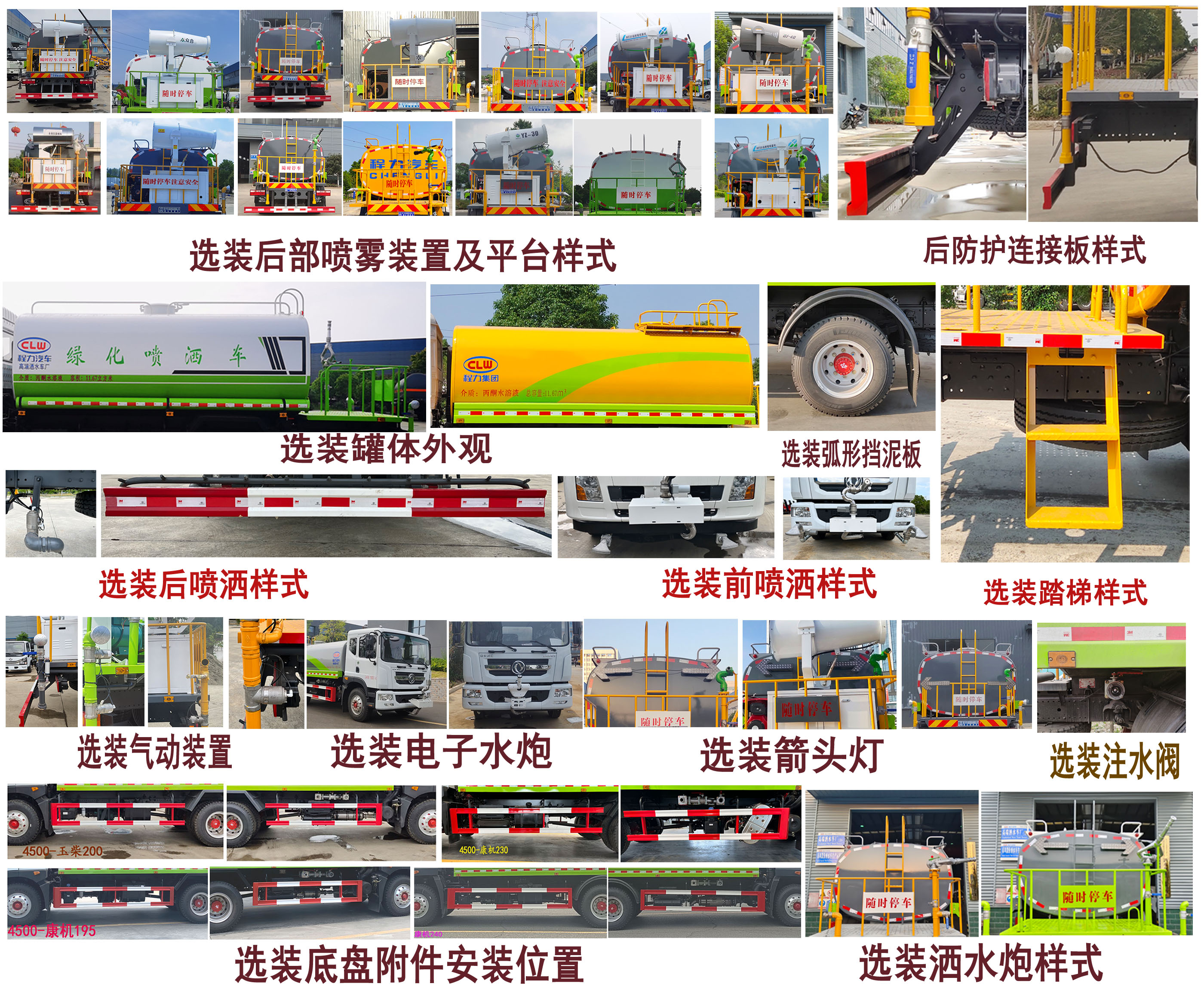 绿化喷洒车图片