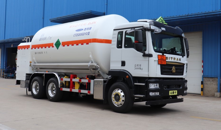 查特牌CTZ5265GDYD低温液体运输车