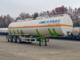 铝合金易燃液体罐式运输半挂车