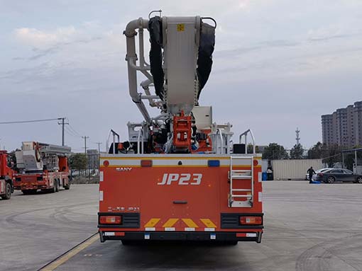 三一牌SYM5331JXFJP23舉高噴射消防車公告圖片