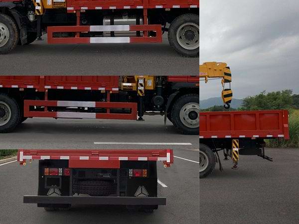 豪曼牌ZZ5148JSQG17FB0隨車起重運(yùn)輸車公告圖片