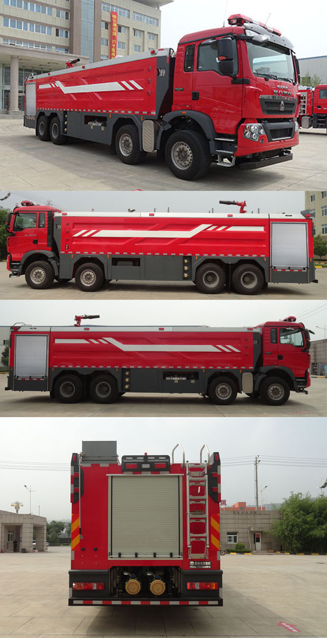 銀河牌BX5430GXFPM250/HT6泡沫消防車公告圖片