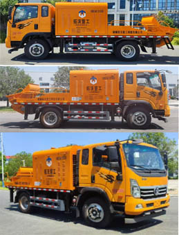 砼俠牌TW5131THB車(chē)載式混凝土泵車(chē)公告圖片