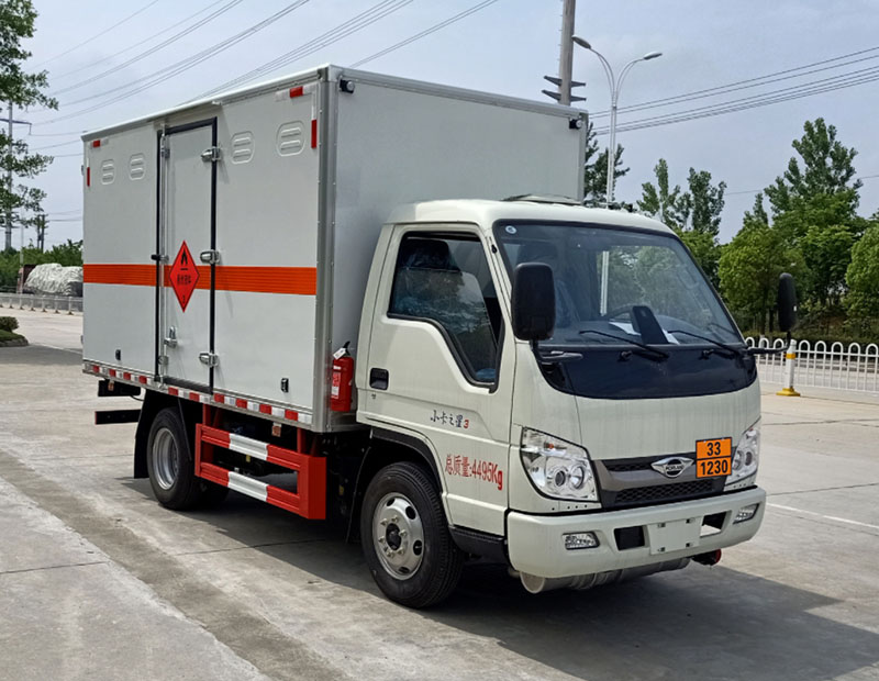 楚飞牌CLQ5040XRY6BJ易燃液体厢式运输车