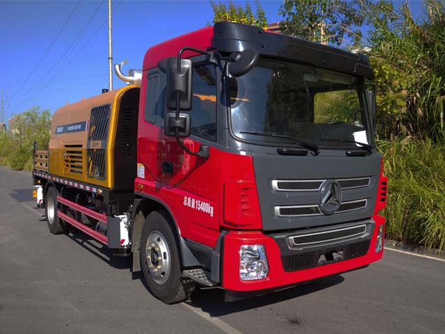 三一牌SY5153THBF車載式混凝土泵車公告圖片