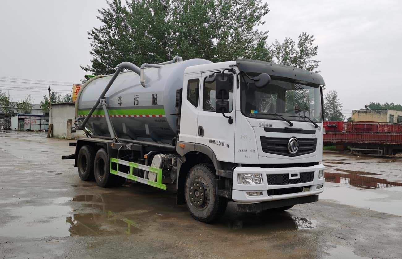 中达威牌CFY5251GXW6EQ吸污车