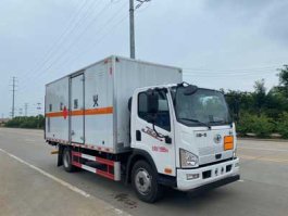 易燃气体厢式运输车