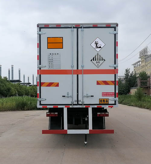 順風(fēng)智造牌SFZ5185XZWE6雜項危險物品廂式運輸車公告圖片