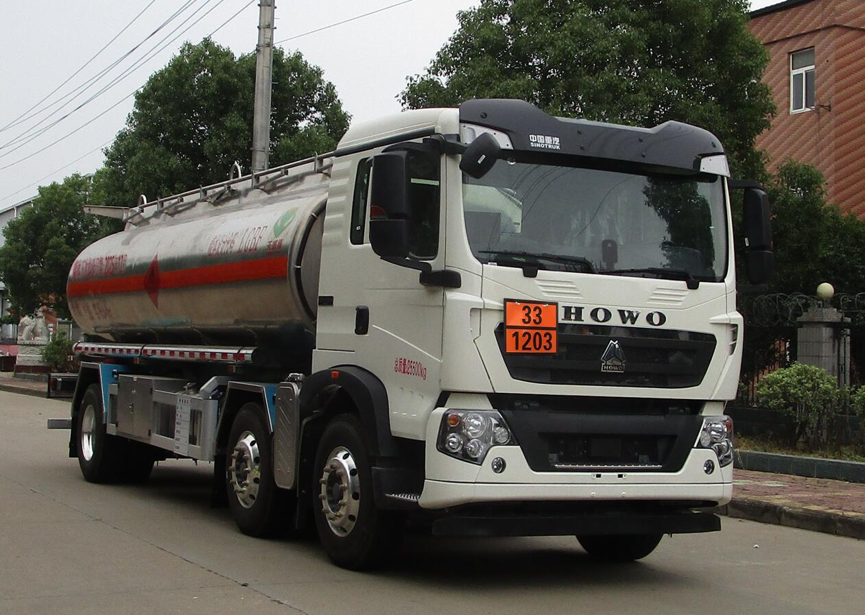 天威缘牌TWY5260GYYZ6L铝合金运油车