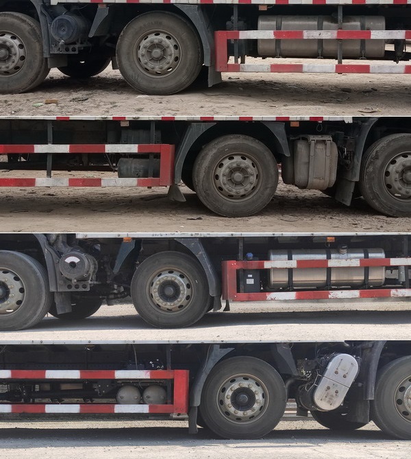 DFH1250EX 东风牌299马力前四后四(小三轴)柴油9.8米国六载货汽车图片