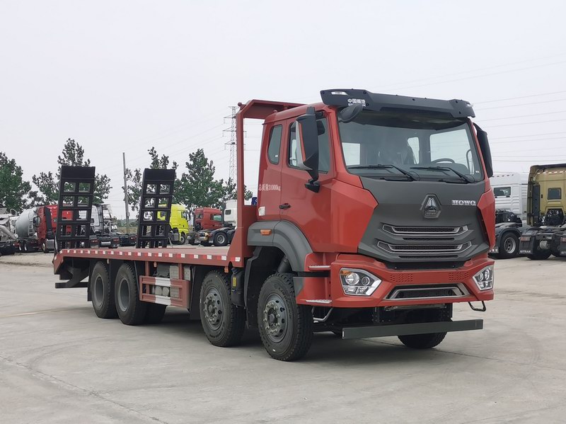 豪沃牌ZZ5317TPBV386JF1平板运输车