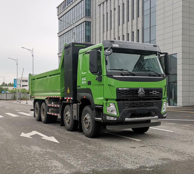 豪沃牌 490马力 前四后八 换电式纯电动自卸汽车(ZZ3312V3267Z1SEV)