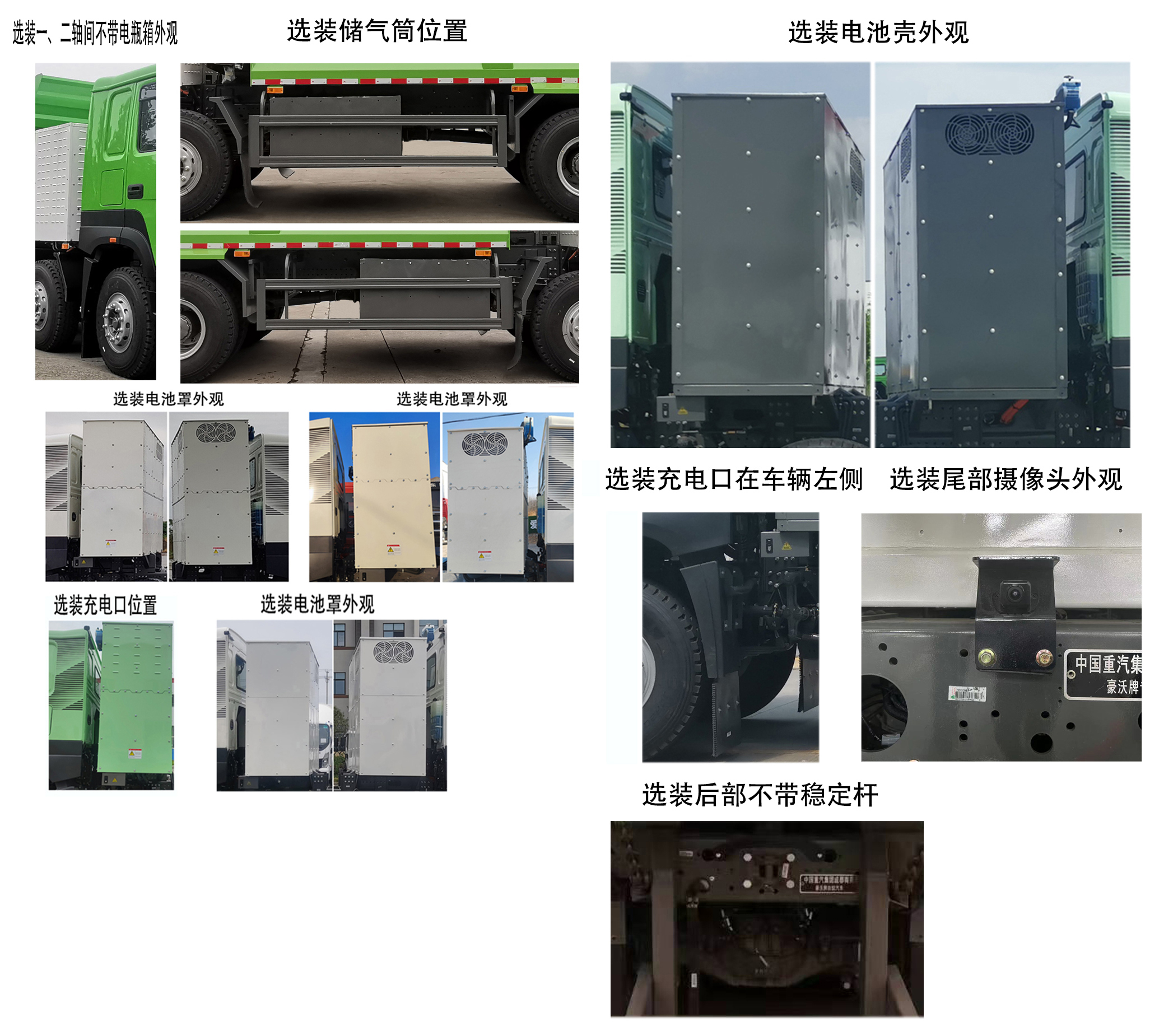 豪沃牌ZZ3312V4067Z1BEV纯电动自卸汽车公告图片