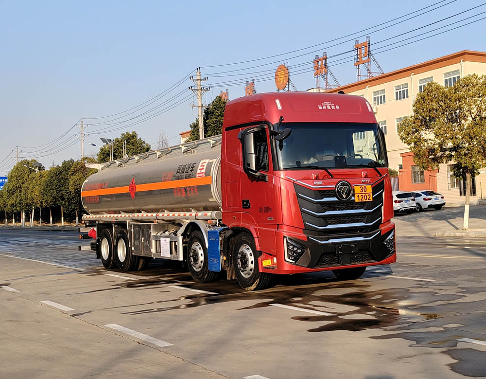 专威牌HTW5329GYYLBC6铝合金运油车