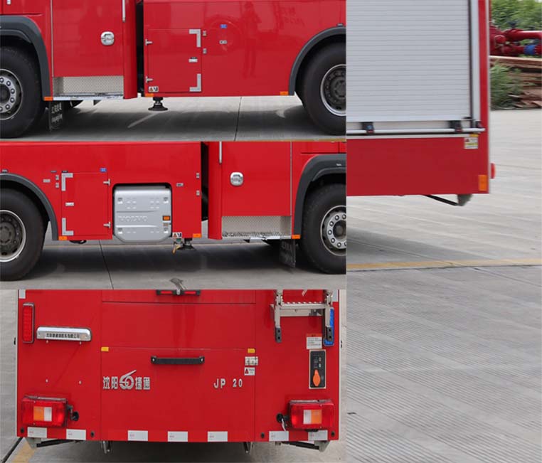 金猴牌SXT5341JXFJP20舉高噴射消防車公告圖片