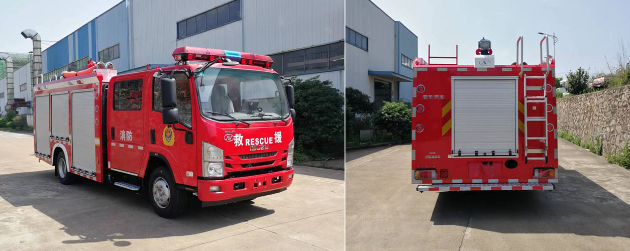 誼玖牌GJF5100GXFSG40水罐消防車公告圖片