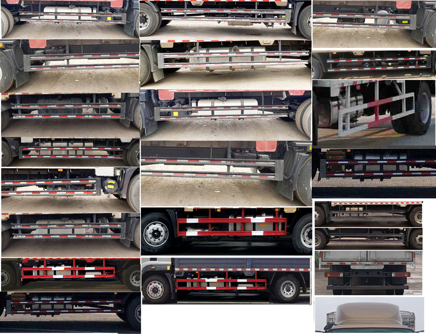 福田牌BJ5166CCYKPGK-AD1倉柵式運(yùn)輸車公告圖片