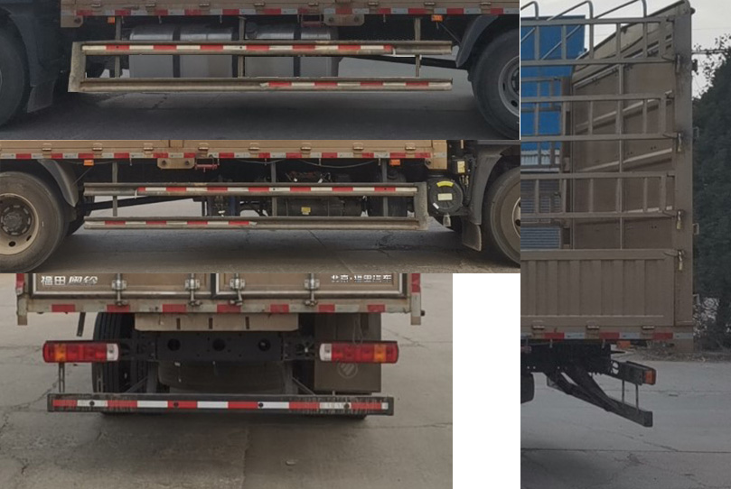 福田牌BJ5166CCYKPGK-AD1倉柵式運(yùn)輸車公告圖片