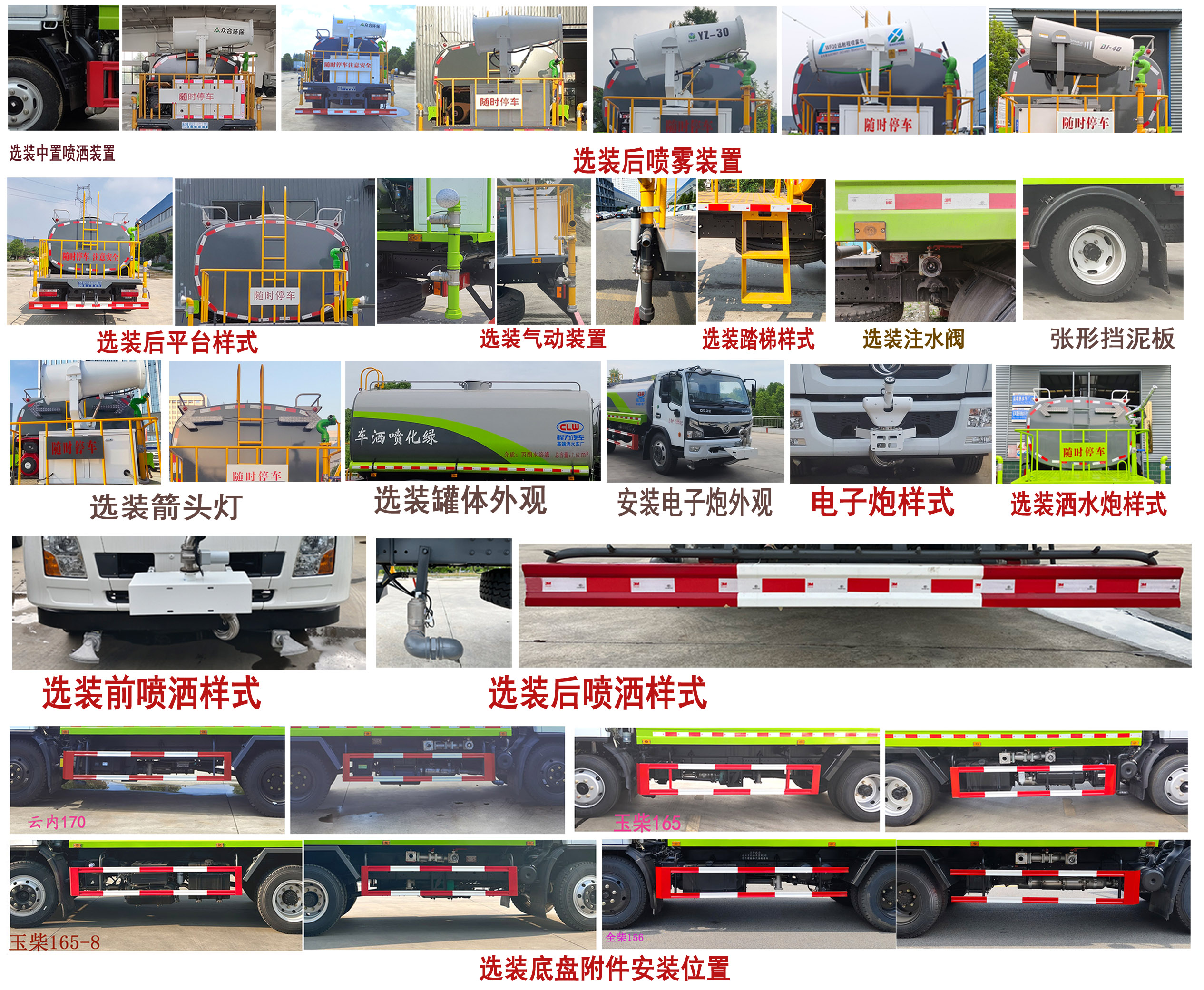 程力牌CL5120GPSD6绿化喷洒车公告图片