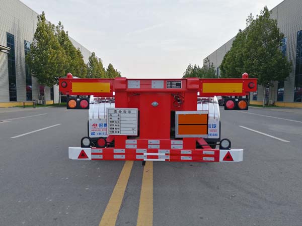 正康宏泰牌HHT9406TWY危险品罐箱骨架运输半挂车公告图片
