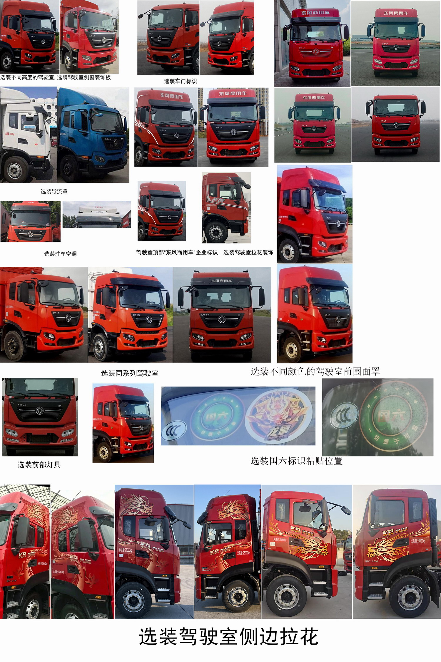 东风牌DFH5250CCQEX3畜禽运输车公告图片