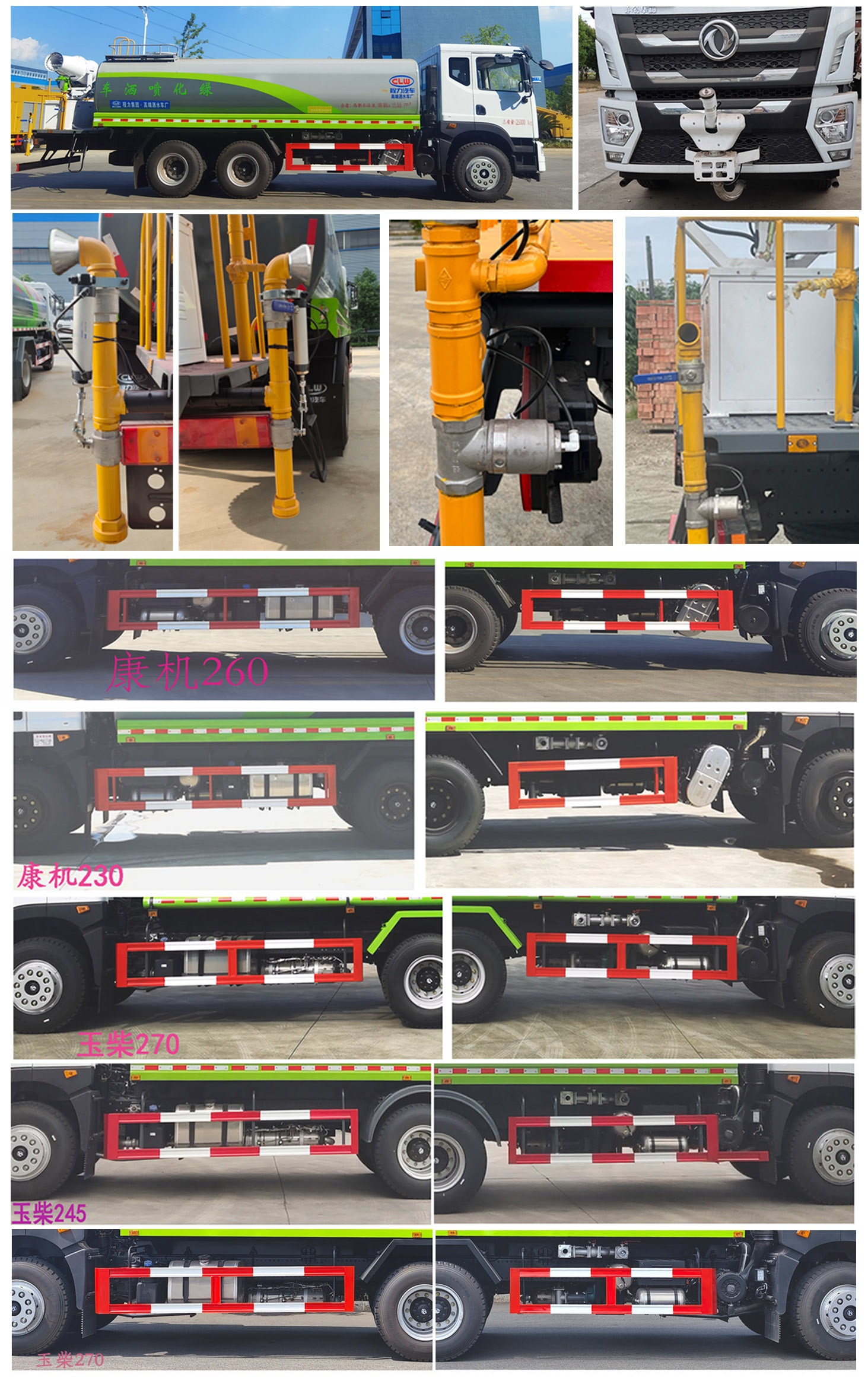 程力牌CL5252GPSD6綠化噴灑車公告圖片