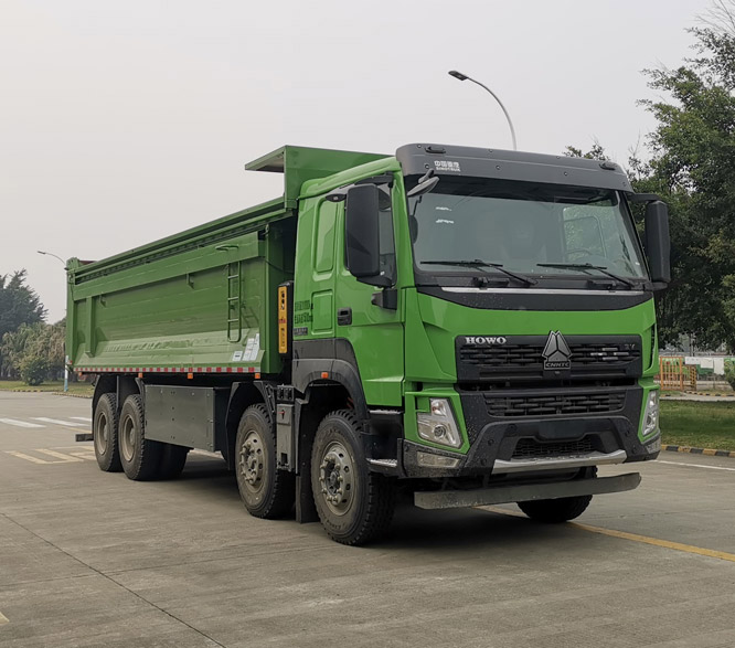 豪沃牌 490马力 前四后八 纯电动自卸汽车(ZZ3312V4267Z1BEV)