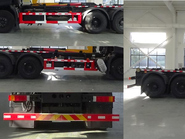 程力威牌CLW5250ZXXEDP車廂可卸式垃圾車公告圖片