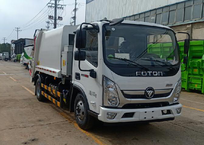 普罗科牌BJ5092ZYSE6-P1压缩式垃圾车公告图片