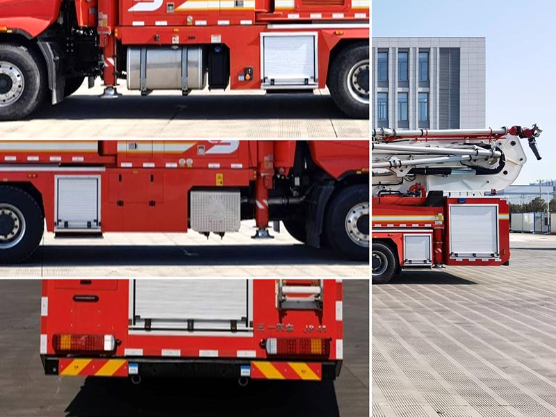 三一牌SYM5333JXFJP41舉高噴射消防車公告圖片