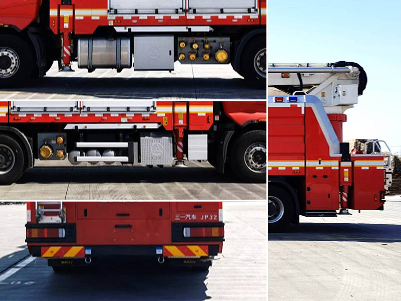 三一牌SYM5341JXFJP32舉高噴射消防車公告圖片