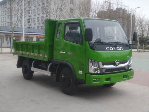 福田牌 122马力 单桥 自卸汽车(BJ3045D9PBA-31)