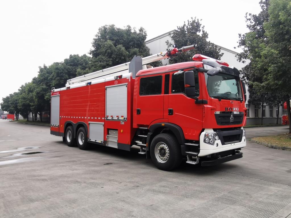 川消牌SXF5342JXFJP20举高喷射消防车公告图片