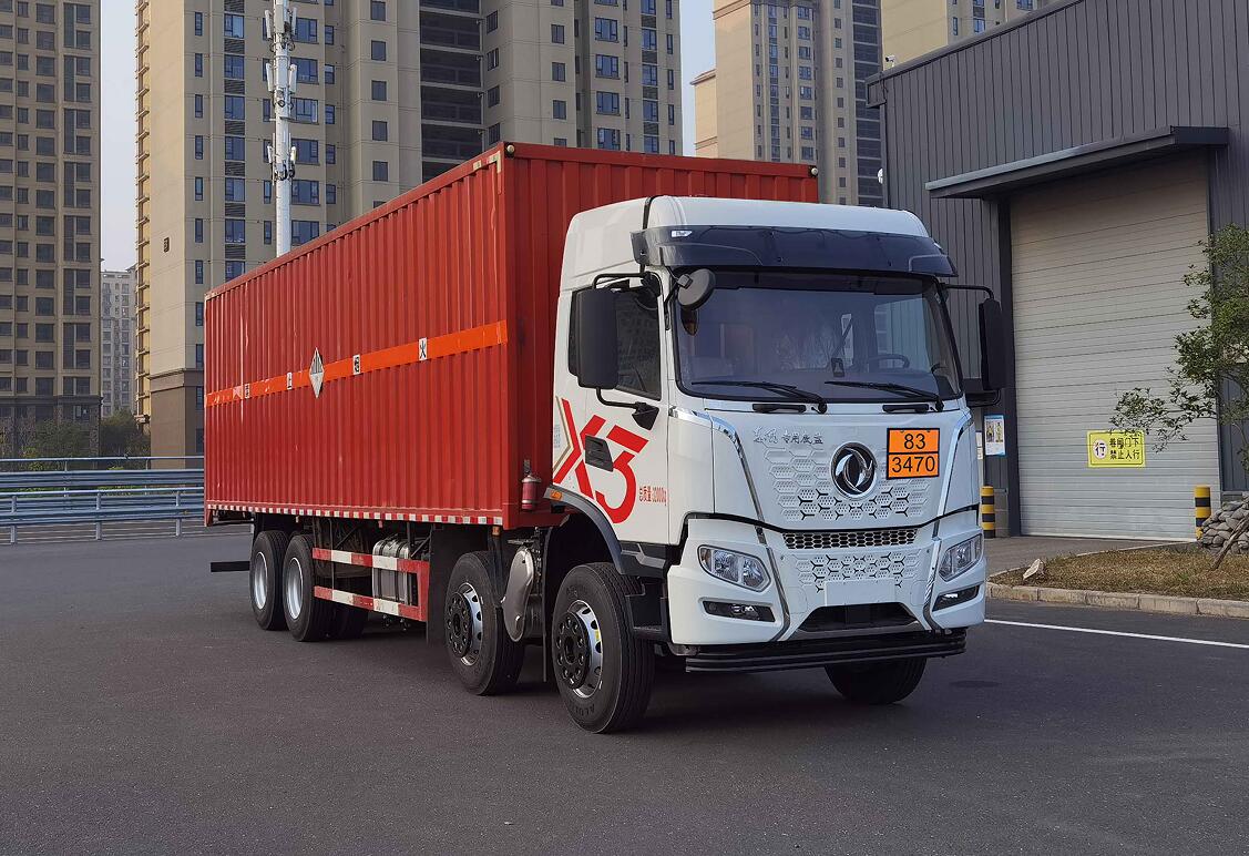 东风牌DFV5327XZWGP6D杂项危险物品厢式运输车