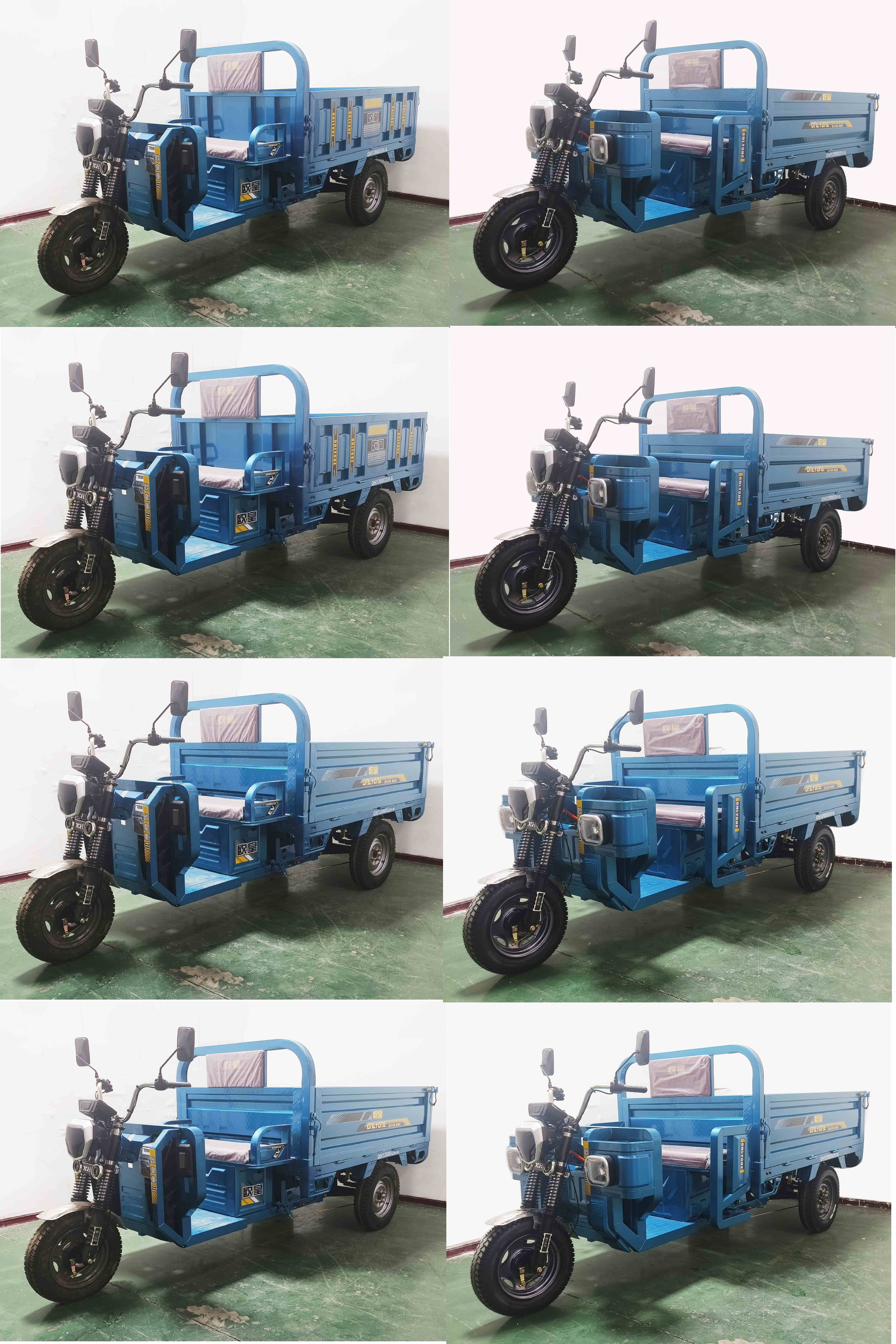 欧皇牌OH1200DZH-6电动正三轮摩托车公告图片