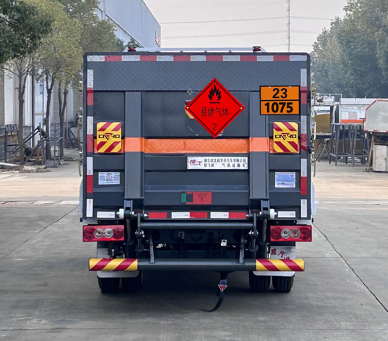 楚飞牌CLQ5042TQP6BJ气瓶运输车公告图片