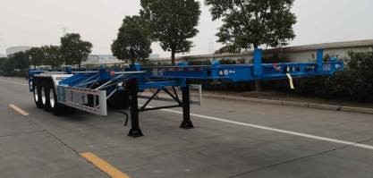 危险品罐箱骨架运输半挂车